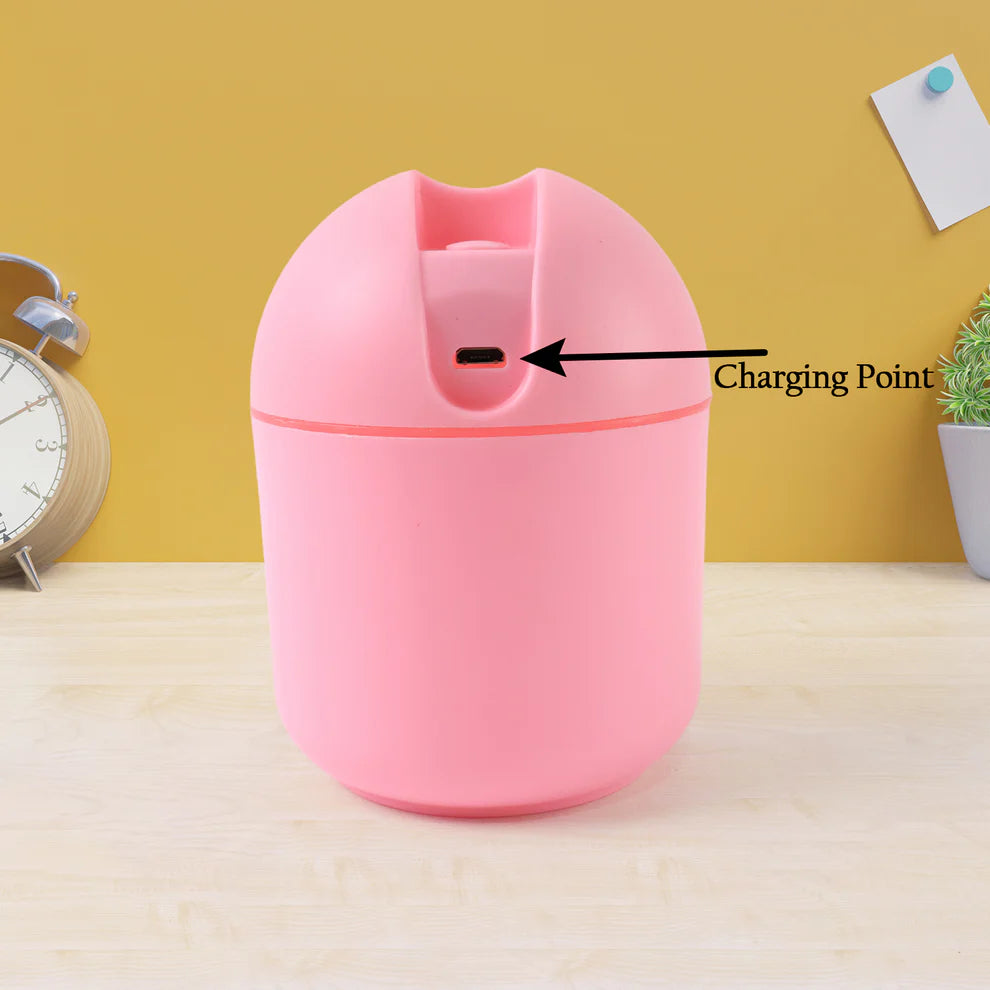 USB Mini Air Humidifier – 250ml Portable Cool Mist